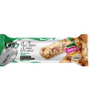 JANNIS NUT BAR 0% SUGAR