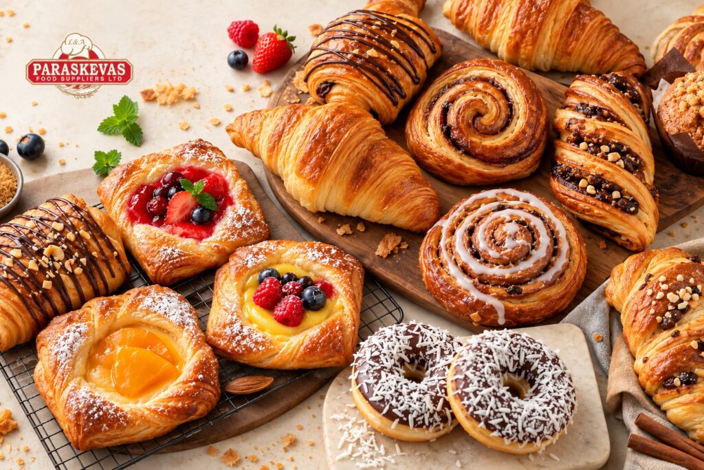 Wholesale food distributors in Cyprus supplying frozen food and bakery products for the HO.RE.CA. industry.